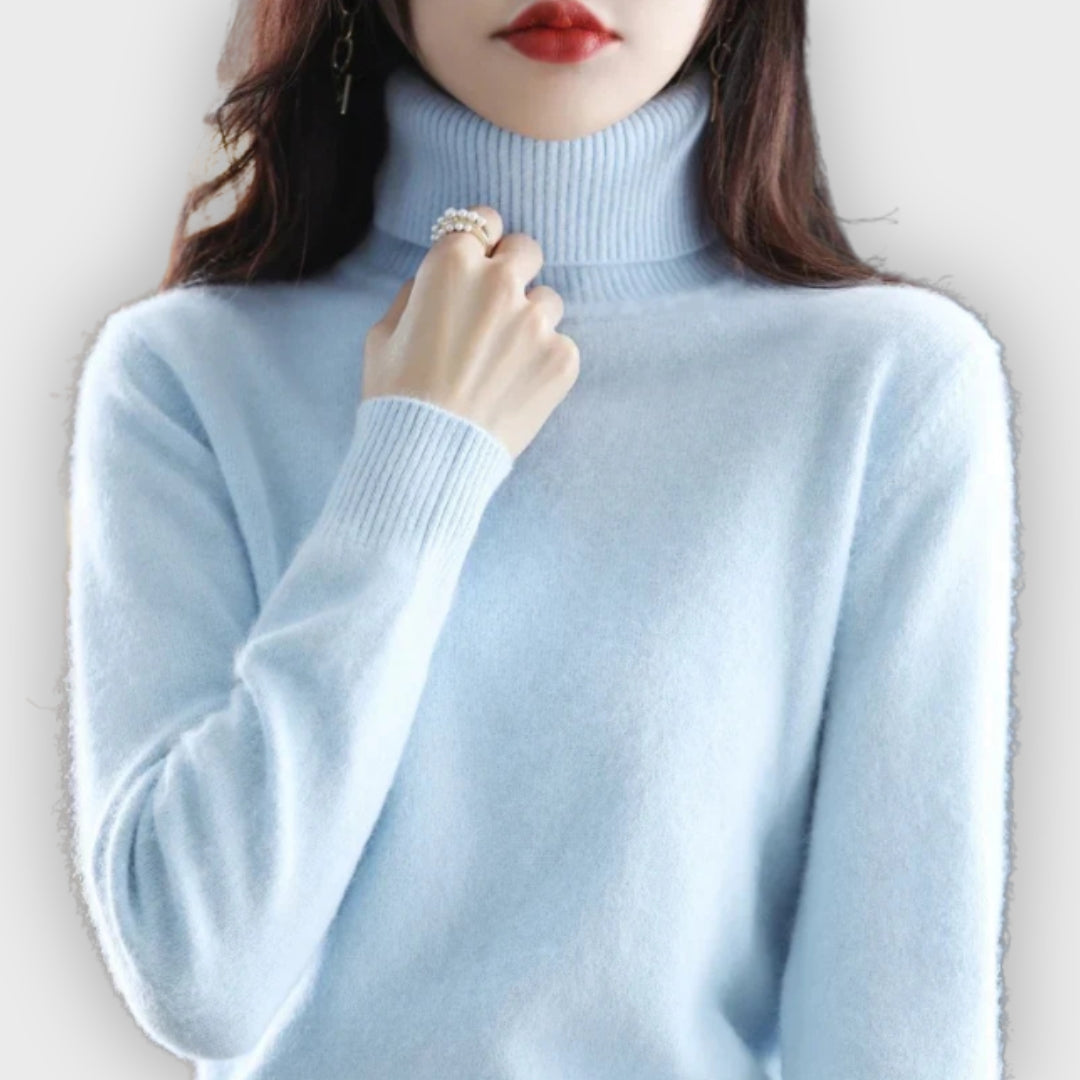 Helvano | Klassischer Rollkragenpullover für Damen