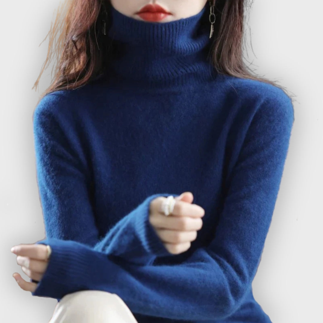Helvano | Klassischer Rollkragenpullover für Damen