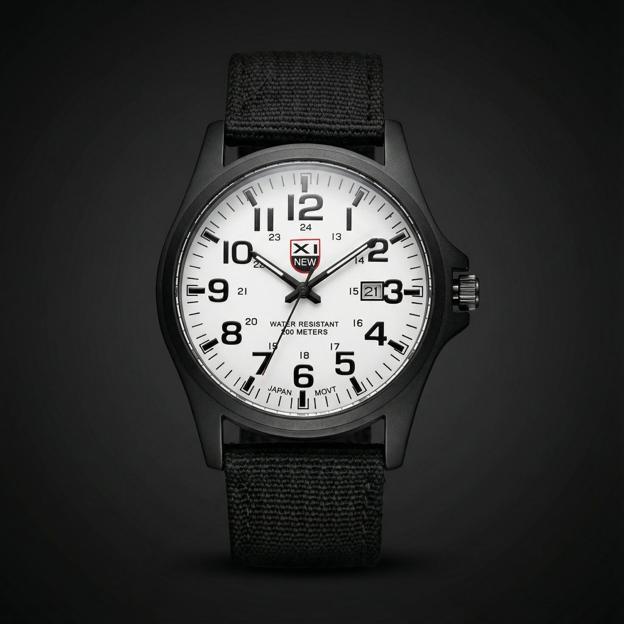 Helvano | Taktische Herrenuhr mit Edelstahlgehäuse