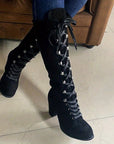 Helvano | Kniehohe Winterstiefel für Damen