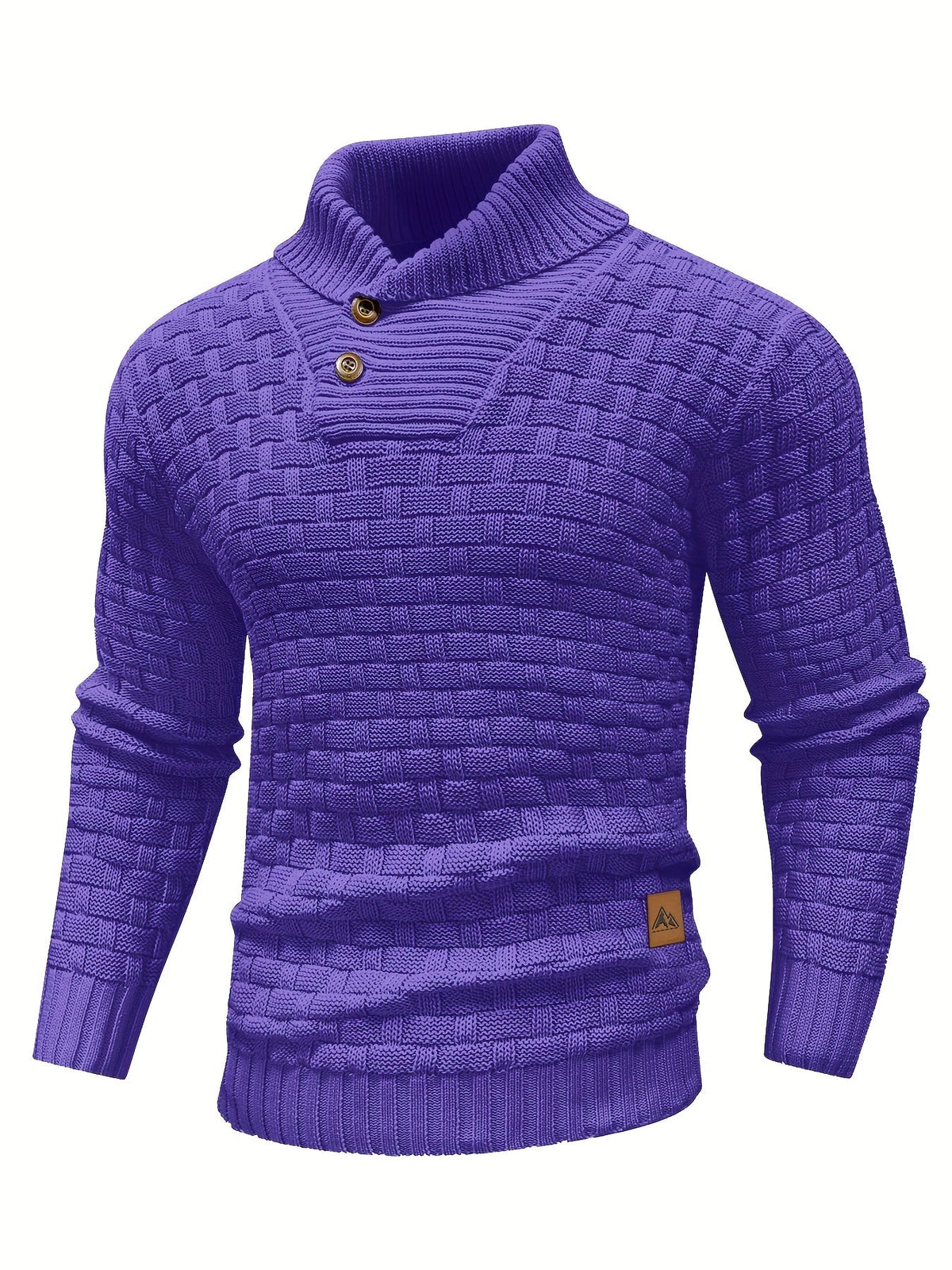Helvano | Strickpullover mit Schalkragen für Herren