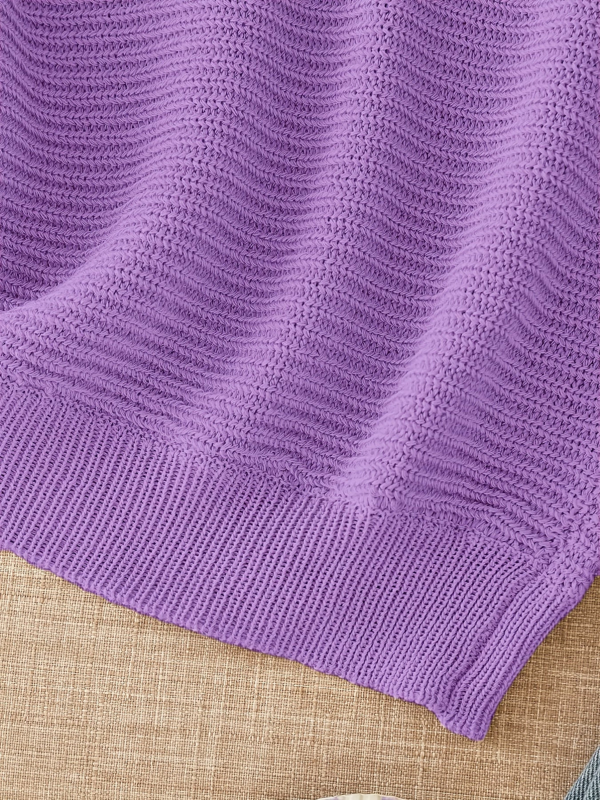 Helvano | Lockerer Lochstrick-Pullover für Damen