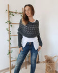 Helvano | Bequemer Strickschal für Damen