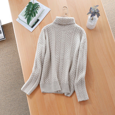 Helvano | Karierter Rollkragenpullover für Damen