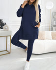 Helvano | Damen Hoodie & Leggings Set 2-teilig