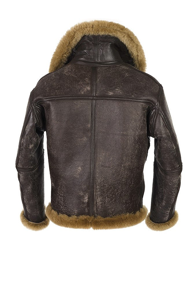 Helvano | Herren Bomberjacke mit weichem Innenfutter in Braun