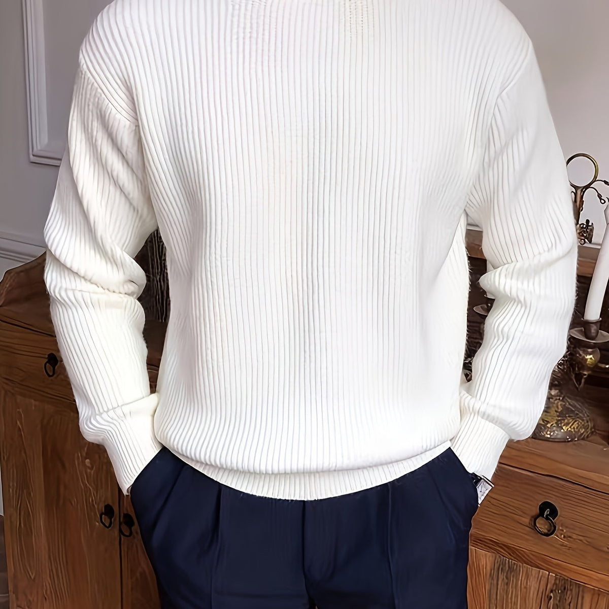Helvano | Oversized Strickpullover für Herren