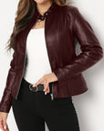 Helvano | Bikerjacke mit Reissverschluss für Damen