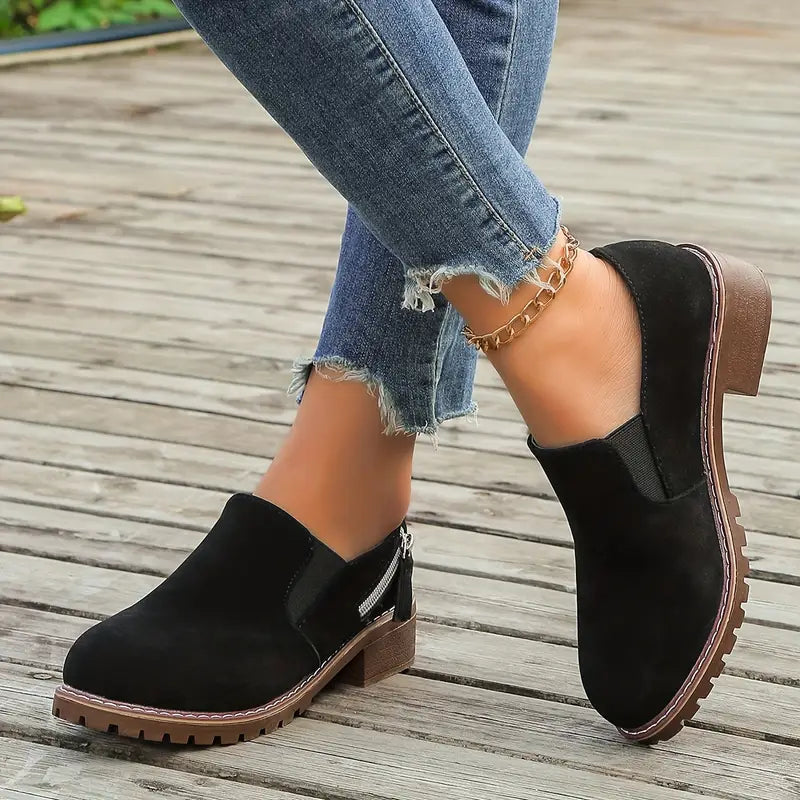 Helvano | Bequeme Slipper mit flachem Absatz für Damen