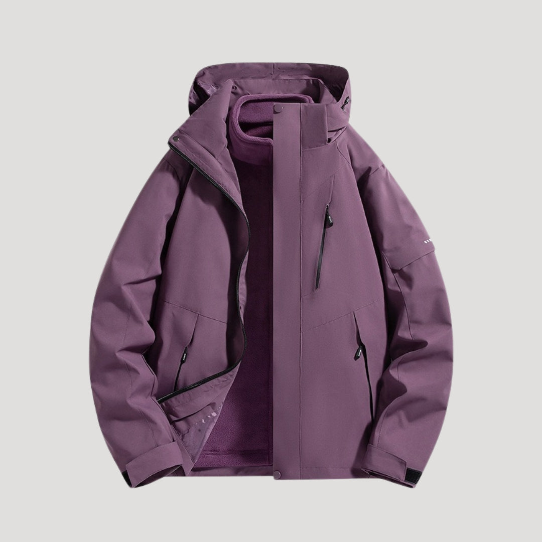 Helvano | Outdoorjacke mit Kapuze für Damen
