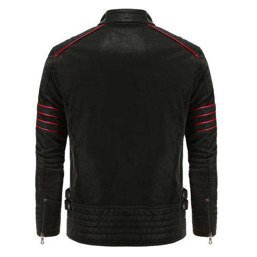 Helvano | Lederjacke für Herren in Schwarz