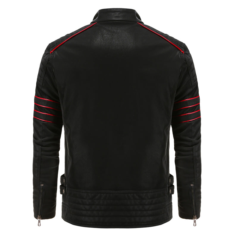 Helvano | Lederjacke für Herren in Schwarz