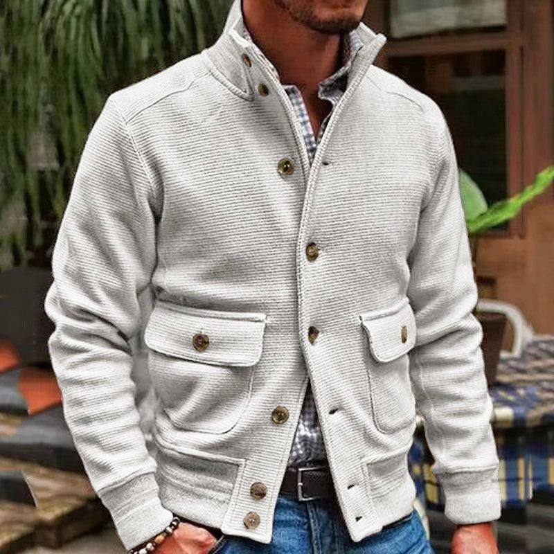 Helvano | Herrenjacke mit Stehkragen