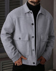 Helvano | Strukturierte Utility-Jacke für Herren