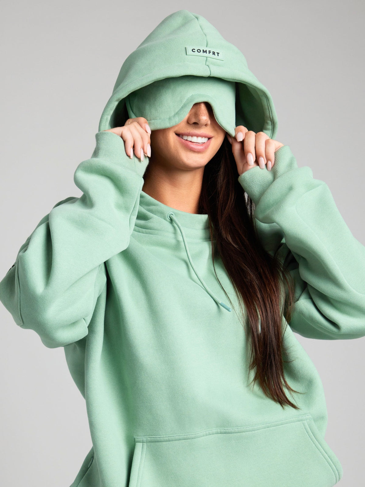Helvano | Reise-Hoodie mit Flugmodus-Grafik für Herren