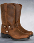 Helvano | Retro Cowboystiefel aus Leder für Herren