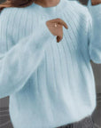 Helvano | Flauschiger Strickpullover für Damen