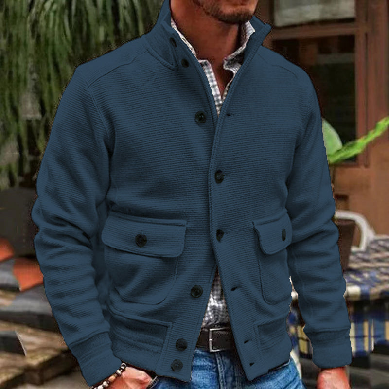 Helvano | Herrenjacke mit Stehkragen