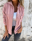 Helvano | Cordjacke mit Reissverschluss für Damen