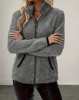 Helvano | Kuschelige Damen-Jacke mit Reissverschluss