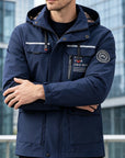 Helvano | Kapuzenjacke mit Reissverschluss für Herren