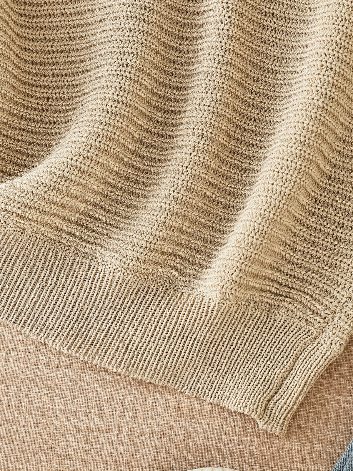 Helvano | Lockerer Lochstrick-Pullover für Damen