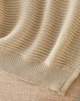 Helvano | Lockerer Lochstrick-Pullover für Damen