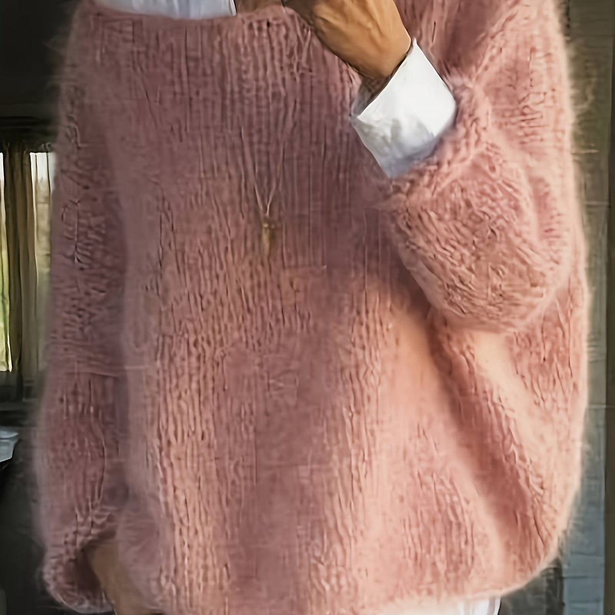 Helvano | Lockerer Strickpullover mit Rundhals für Damen