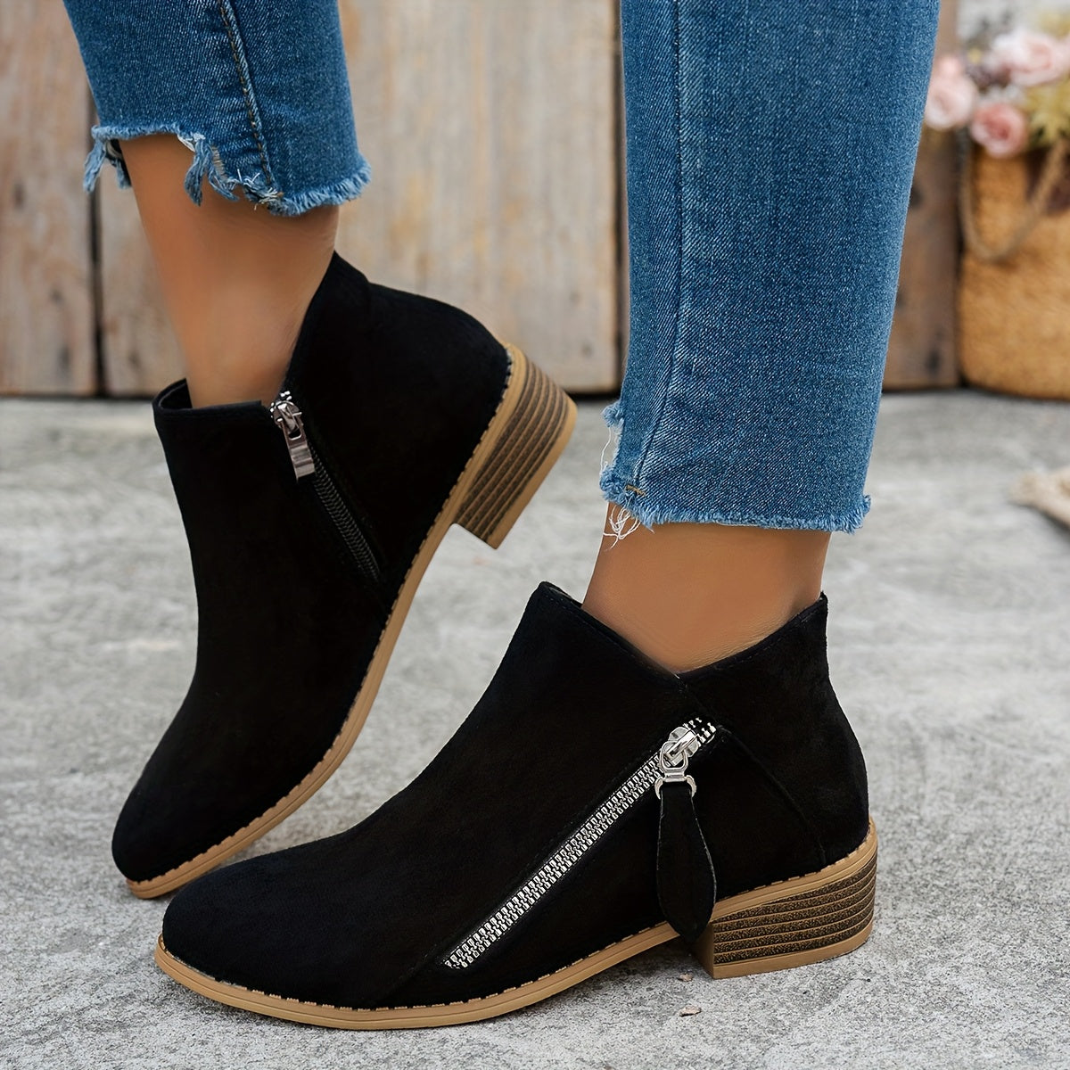 Helvano | Stiefeletten mit Seitenreissverschluss für Damen
