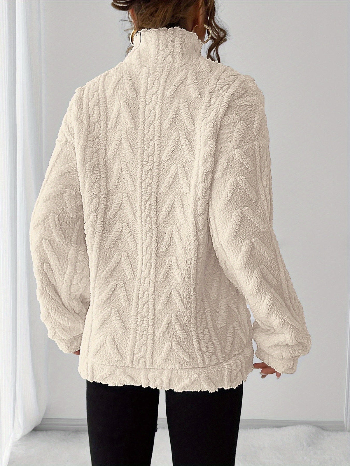 Helvano | Strukturierter Strickpullover für Damen