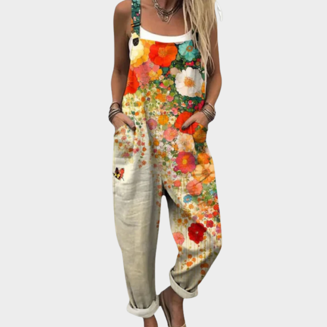 Helvano | Blumen-Jumpsuit für Damen