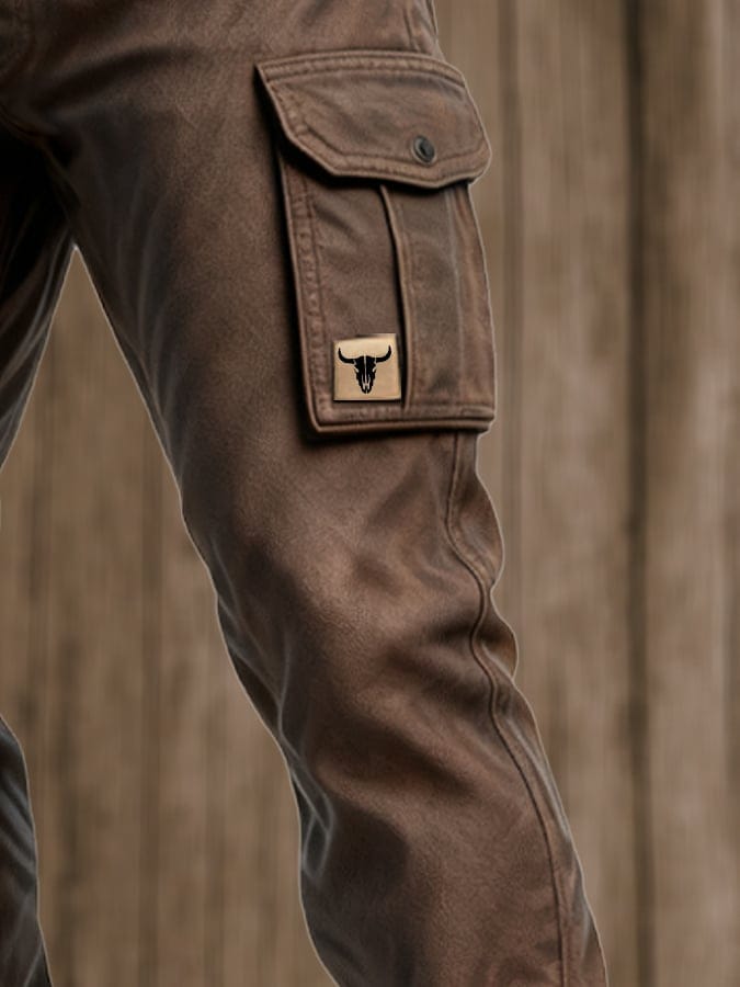 Helvano | Cargohose für Herren in Braun