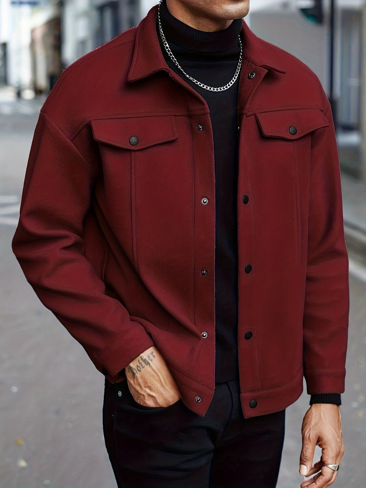Helvano | Herren Jacke mit Revers