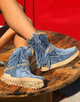 Helvano | Westernstiefel mit Fransen für Damen