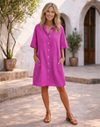 Helvano | Hemdblusenkleid für Damen