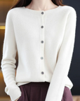 Helvano | Damen Pullover mit O-Ausschnitt