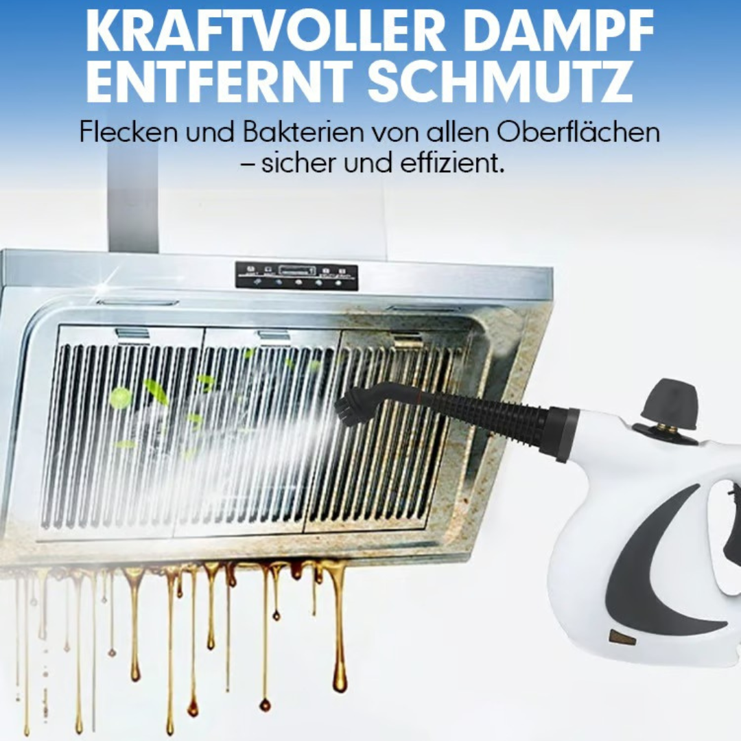 Helvano | Hochdruck-Dampfreiniger mit Mikrofasertüchern