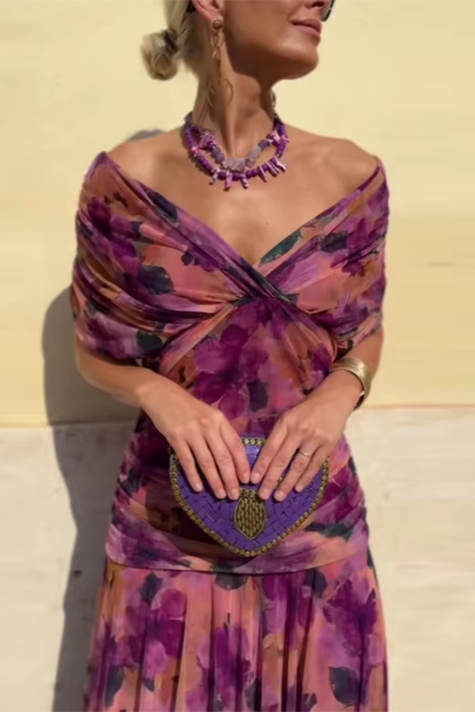 Helvano | Fliessendes Maxikleid für Damen