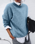 Helvano | Klassischer Rundhals-Pullover für Damen