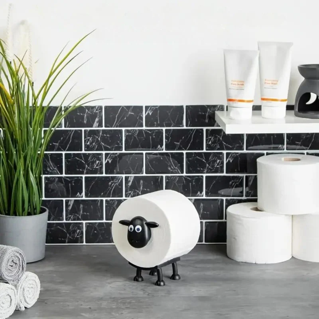 Helvano | Deko-Toilettenpapierhalter im Schaf-Design