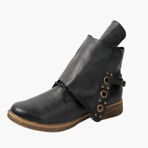 Helvano | Bequeme Stiefeletten mit Seitenreissverschluss für Damen