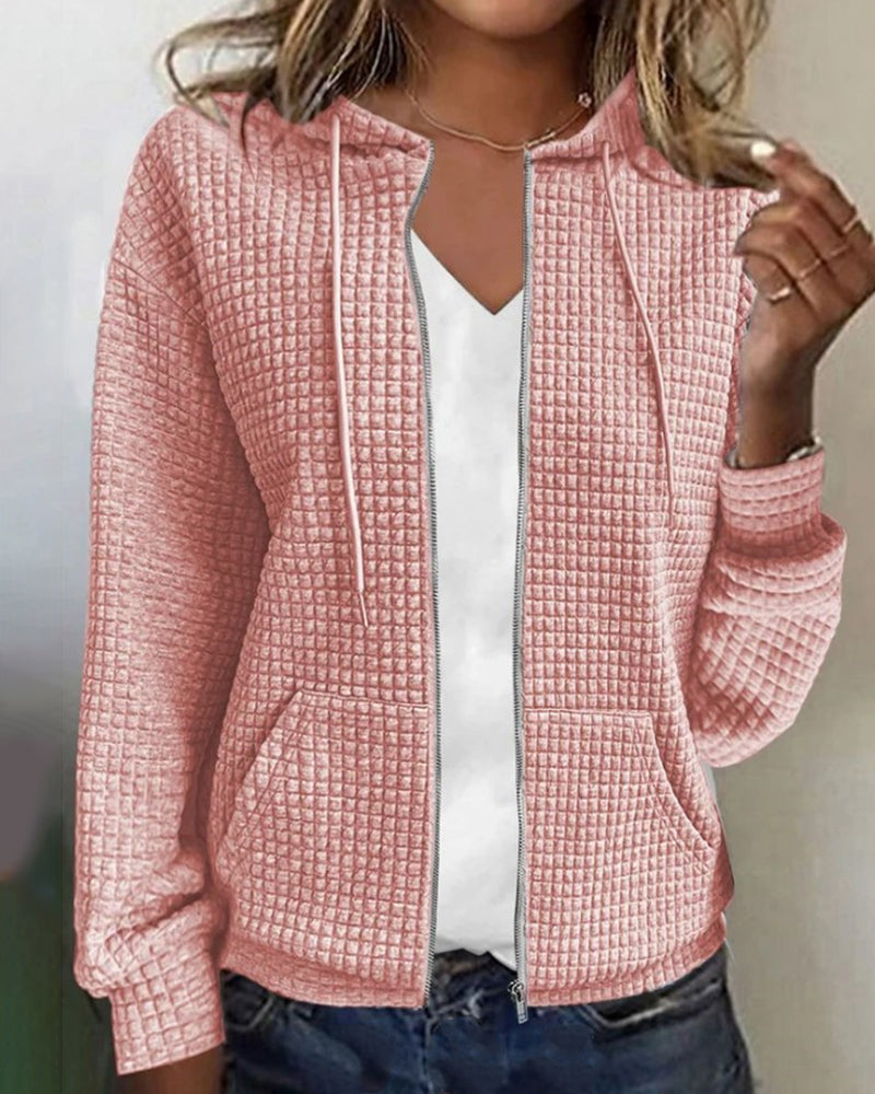 Helvano | Lässige Damenjacke mit Kordelzug