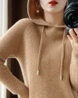 Helvano | Damen Kapuzenpullover Oversize