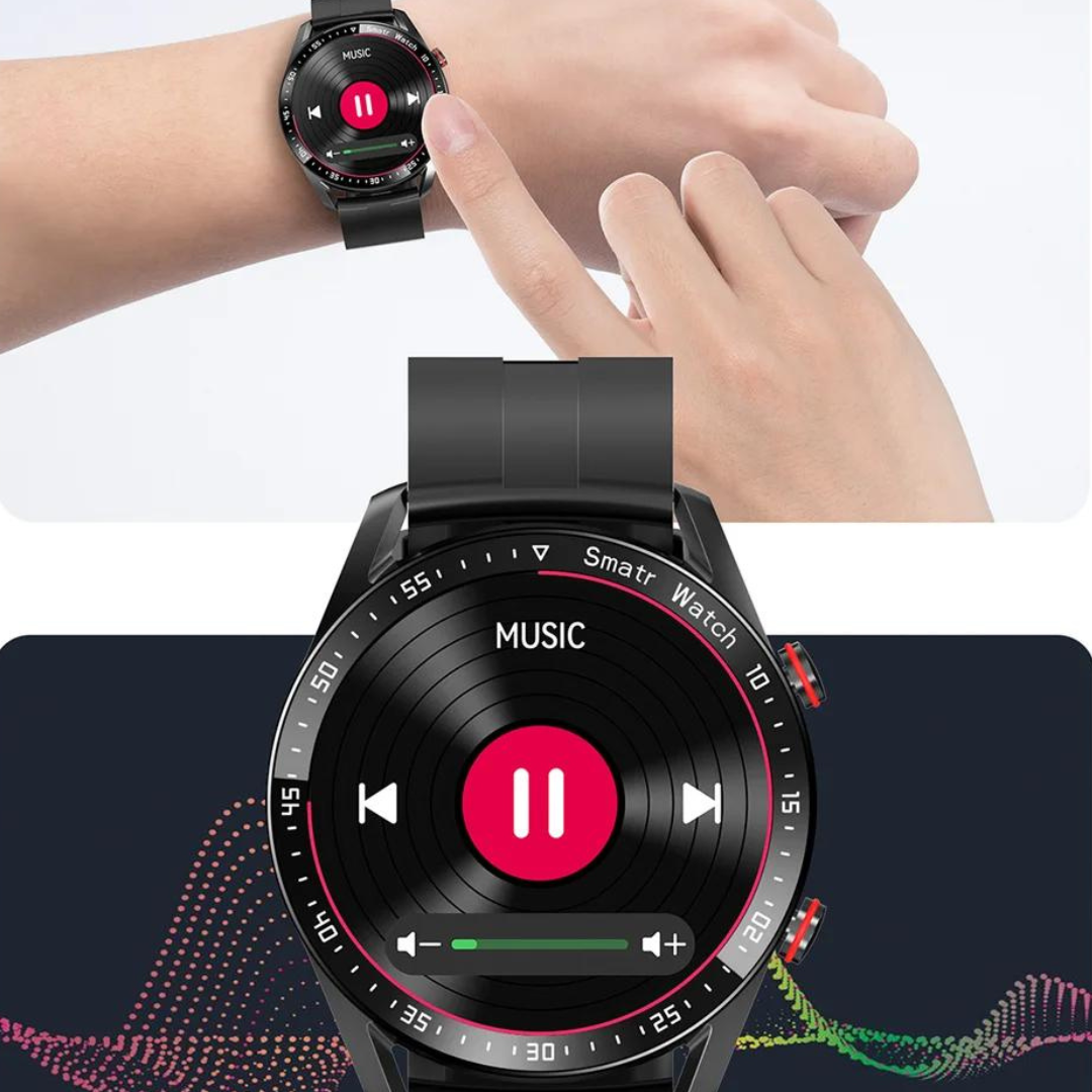 Helvano | Smartwatch mit Lautsprecher &amp; Fitness-Tracking
