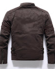 Helvano | Vegane Lederjacke für Herren im Bikerstil