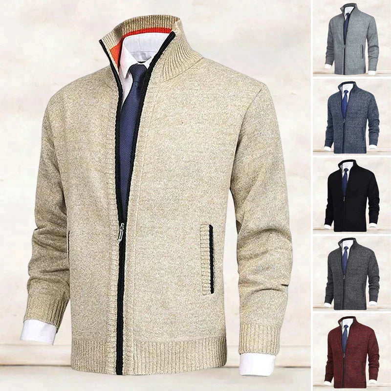 Helvano | Herren Strickjacke mit Langarm