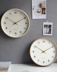 Helvano | Minimalistische Wanduhr aus Holz
