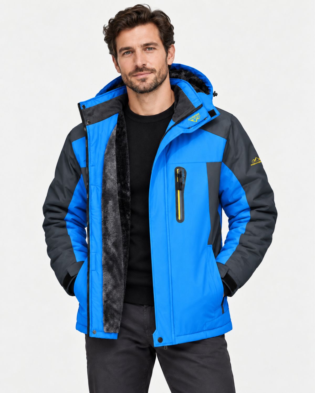Helvano | Winterjacke mit Kapuze für Herren