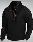 Helvano | Leichter Herren-Pullover mit Half-Zip