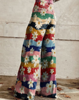 Helvano | Florale Retro-Hose für Damen